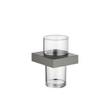 Dornbracht - MEM Tumbler Wall-Mounted In Dark Platinum Matte - Dark platinum matte