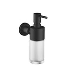 Dornbracht - Tara Soap Dispenser Wall-Mounted In Black Matte - Black Matte