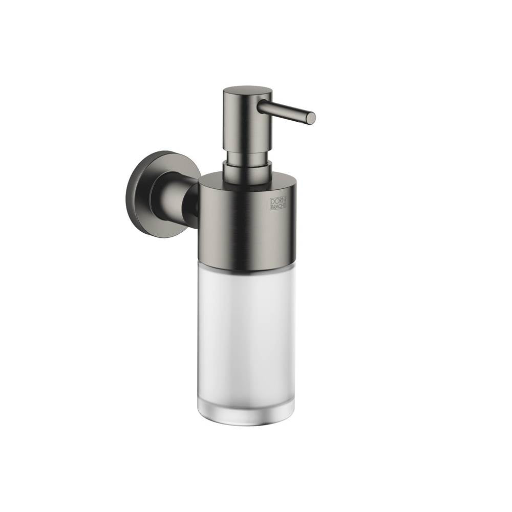 Dornbracht - Tara Soap Dispenser Wall-Mounted In Dark Platinum Matte - Dark platinum matte