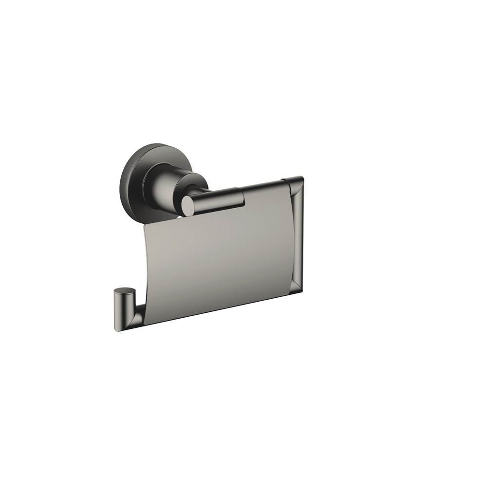 Dornbracht - Tara Tissue Holder With Cover In Dark Platinum Matte - Dark platinum matte