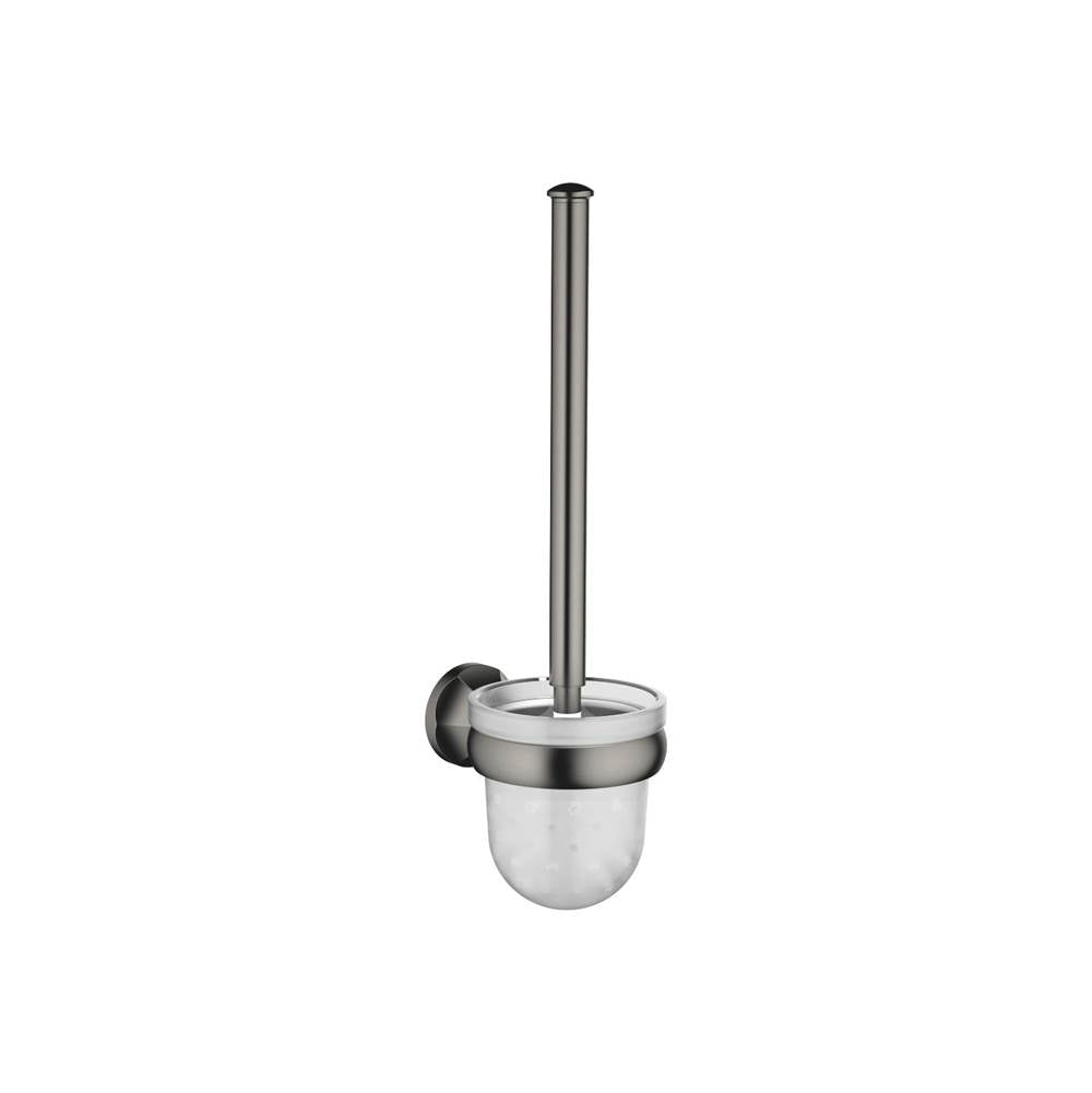 Dornbracht - Madison Toilet Brush Set Wall-Mounted In Dark Platinum Matte - Dark platinum matte