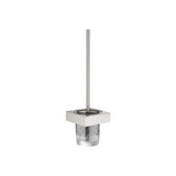 Dornbracht - MEM Toilet Brush Set Wall-Mounted In Platinum Matte - Platinum Matte