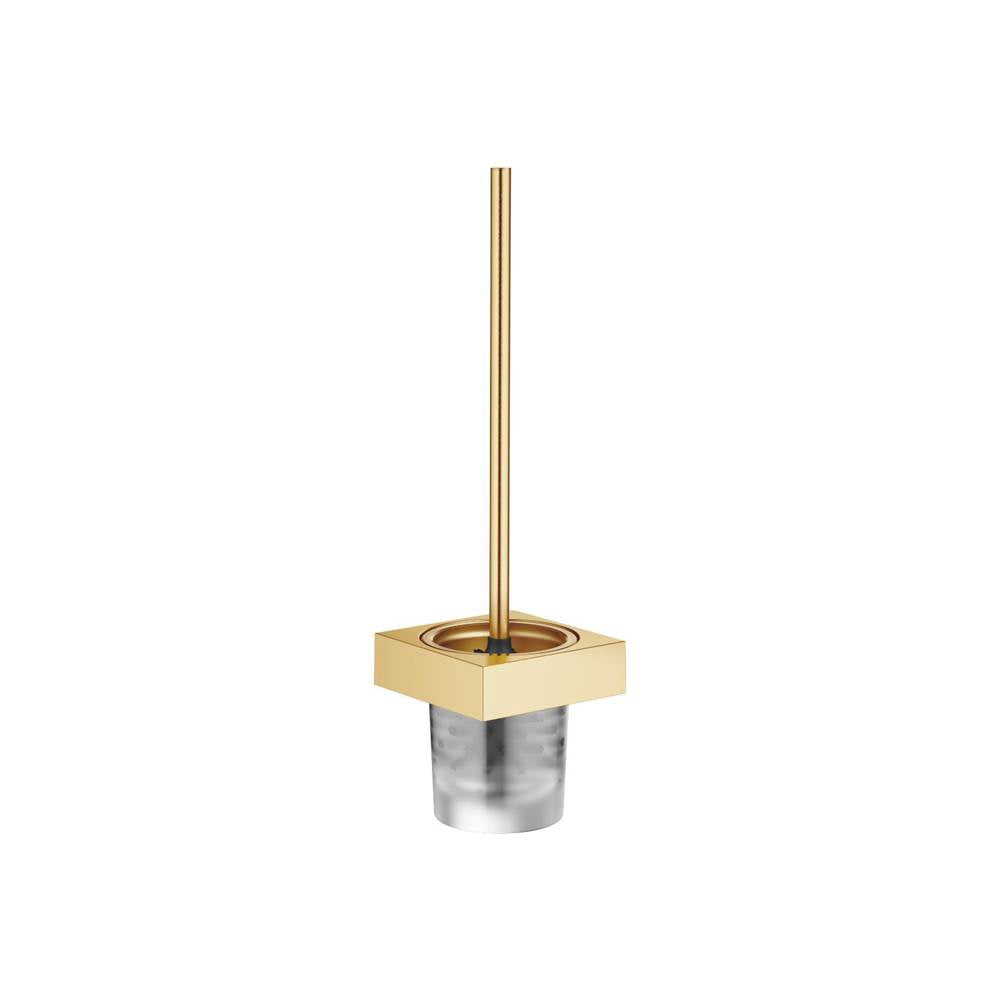 Dornbracht - MEM Toilet Brush Set Wall-Mounted In Brushed Durabrass - Brushed Durabrass