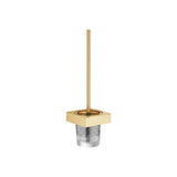 Dornbracht - MEM Toilet Brush Set Wall-Mounted In Brushed Durabrass - Brushed Durabrass