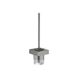 Dornbracht - MEM Toilet Brush Set Wall-Mounted In Dark Platinum Matte - Dark platinum matte
