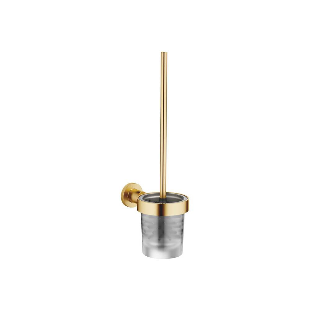 Dornbracht - Tara Toilet Brush Set Wall-Mounted In Brushed Durabrass - Brushed Durabrass