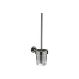 Dornbracht - Tara Toilet Brush Set Wall-Mounted In Dark Platinum Matte - Dark platinum matte