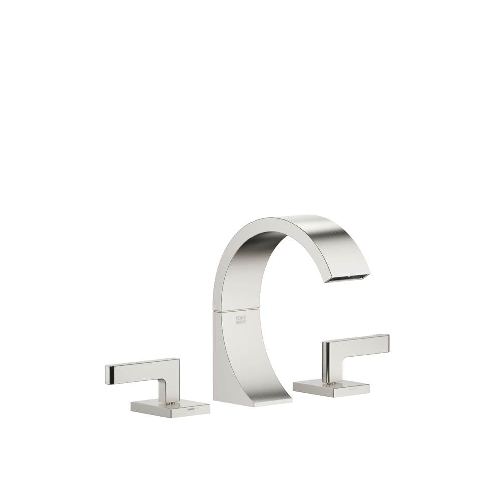Dornbracht - CYO Three-Hole Lavatory Mixer With Drain In Platinum Matte - Platinum Matte