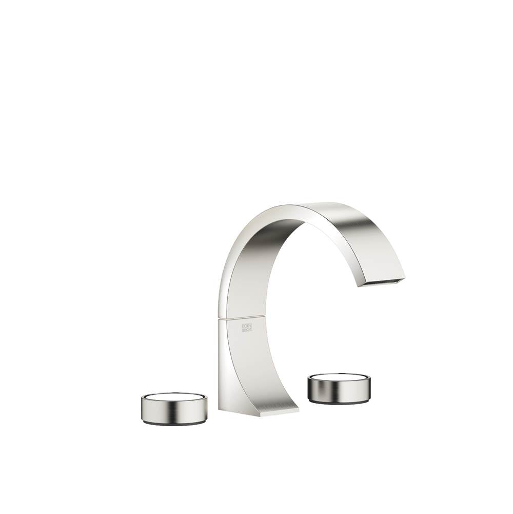 Dornbracht - CYO Three-Hole Lavatory Mixer With Drain In Platinum/Platinum Matte - Platinum , Platinum Matte