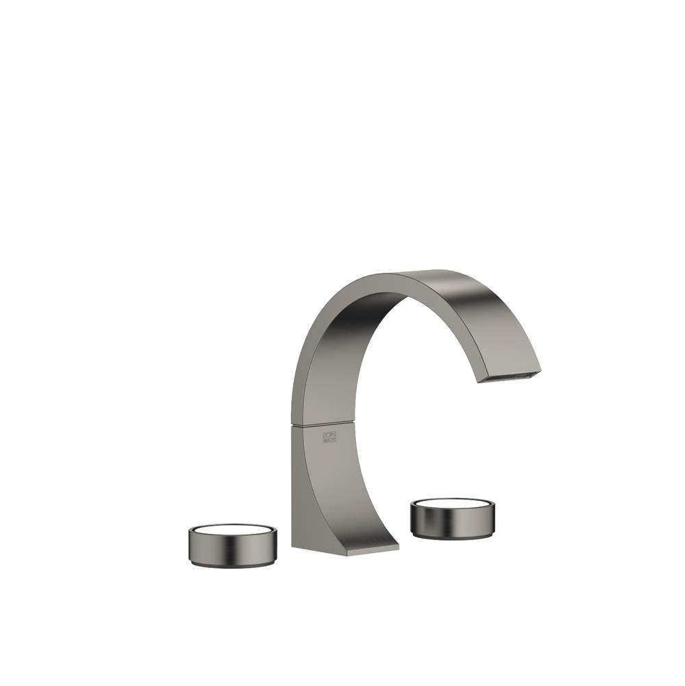 Dornbracht - CYO Three-Hole Lavatory Mixer With Drain In Dark Platinum Matte - Dark platinum matte