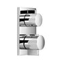 Dornbracht - Concealed Thermostat With Three-Way Volume Control In Dark Platinum Matte - Dark platinum matte