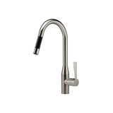 Dornbracht - Sync Single-Lever Mixer Pull-Down With Spray Function In Platinum M - Platinum Matt