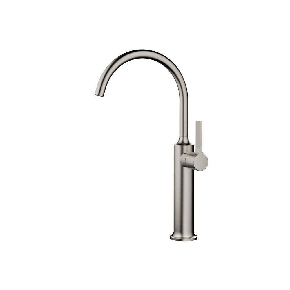 Dornbracht - VAIA Single-Lever Lavatory Mixer With Extended Shank Without Drain In Platinum Matte - Platinum Matte