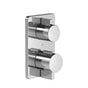 Dornbracht - Concealed Thermostat With Three-Way Volume Control In Platinum Matte - Platinum Matte