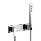 Dornbracht - Hand Shower Set With Cover Plate In Black Matte - Black Matte