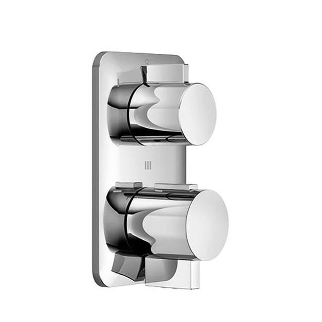Dornbracht - Concealed Thermostat With Three-Way Volume Control In Platinum Matte - Platinum Matte