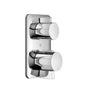 Dornbracht - Concealed Thermostat With Three-Way Volume Control In Platinum Matte - Platinum Matte