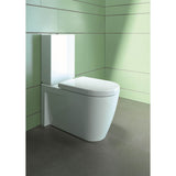 Starck 2 One-Piece Toilet Kit White with Seat
