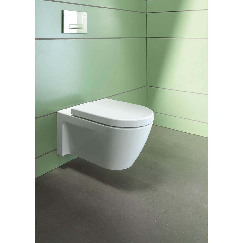 Starck 2 Wall-Mounted Toilet White