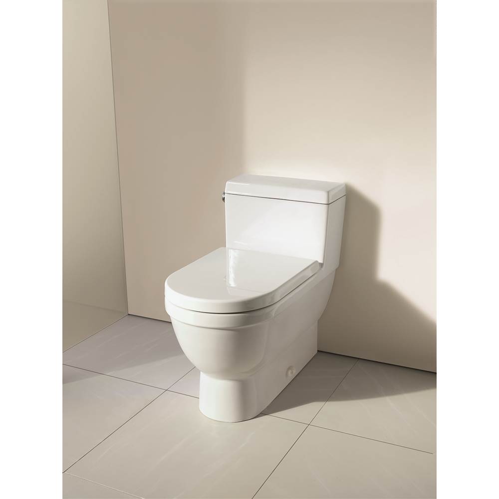 Starck 3 One-Piece Toilet Kit White with Seat