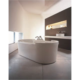 Starck Freestanding Bathtub White