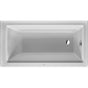 Duravit - Duravit Architec 60'' x 32'' Bathtub with panel height 20 1/2, drain right, White - White