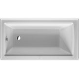 Duravit - Duravit Architec 60'' x 32'' Bathtub with panel height 20 1/2, drain left, White - White