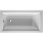 Duravit - Duravit Architec 60'' x 32'' Bathtub with panel height 20 1/2, drain left, White - White