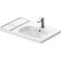 Duravit - Duravit Aurena Wall Mounted Sink White High Gloss - White High Gloss
