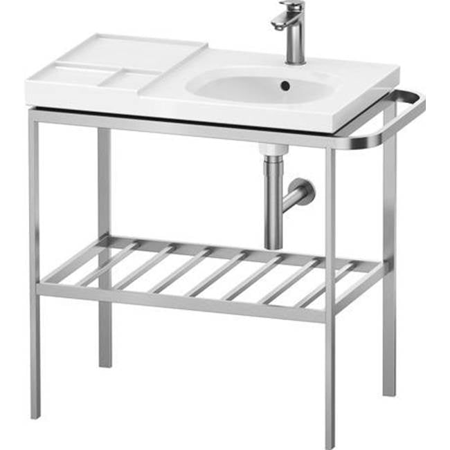 Duravit - Duravit Aurena Console Brushed Stainless Steel - Brushed Stainless Steel