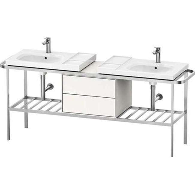 Duravit - Duravit Aurena Console Brushed Aluminum - Brushed Aluminum