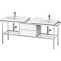 Duravit - Duravit Aurena Console Brushed Aluminum - Brushed Aluminum
