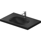Duravit - Duravit Aurena Wall Mounted Sink Black Matte - Black Matte