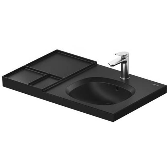 Duravit - Duravit Aurena Wall Mounted Sink Black Matte - Black Matte