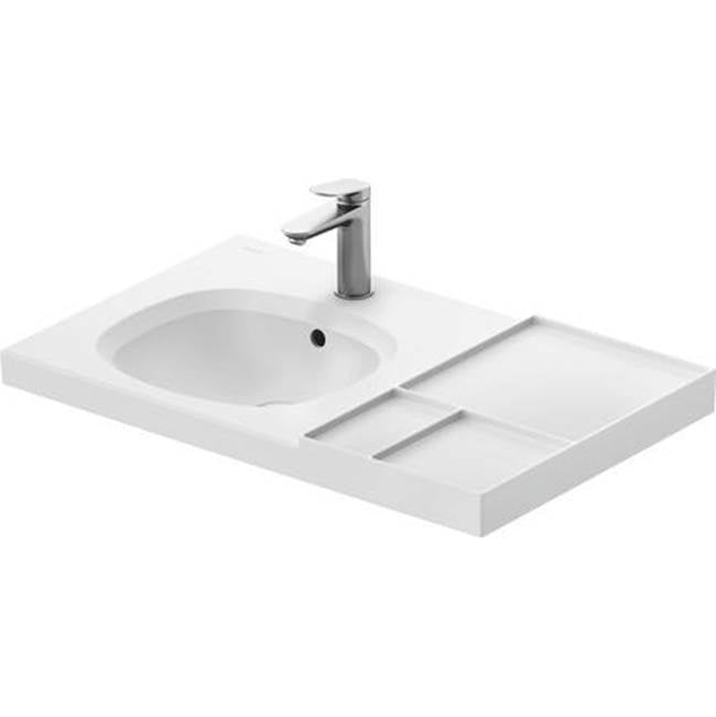 Duravit - Duravit Aurena Wall Mounted Sink White Satin Matte - White Satin Matte