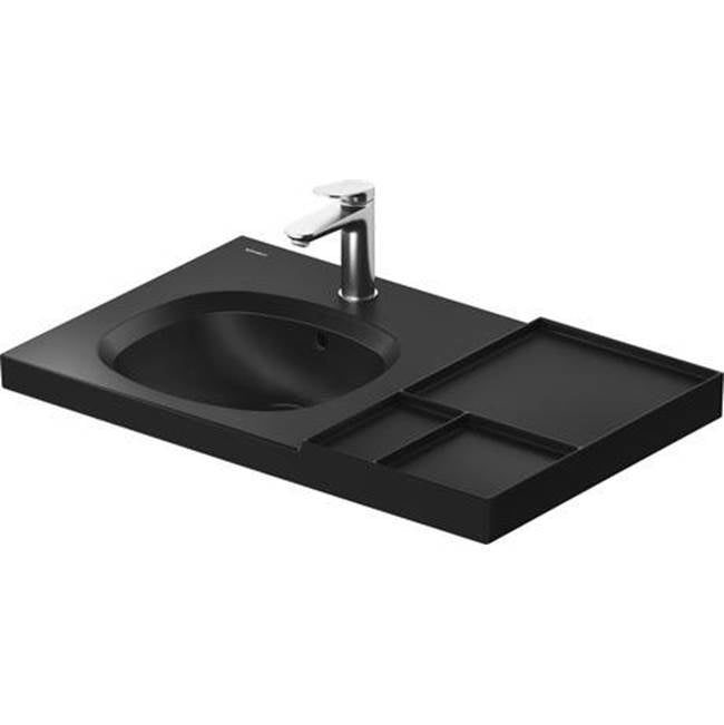 Duravit - Duravit Aurena Wall Mounted Sink Black Matte - Black Matte