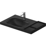 Duravit - Duravit Aurena Wall Mounted Sink Black Matte - Black Matte