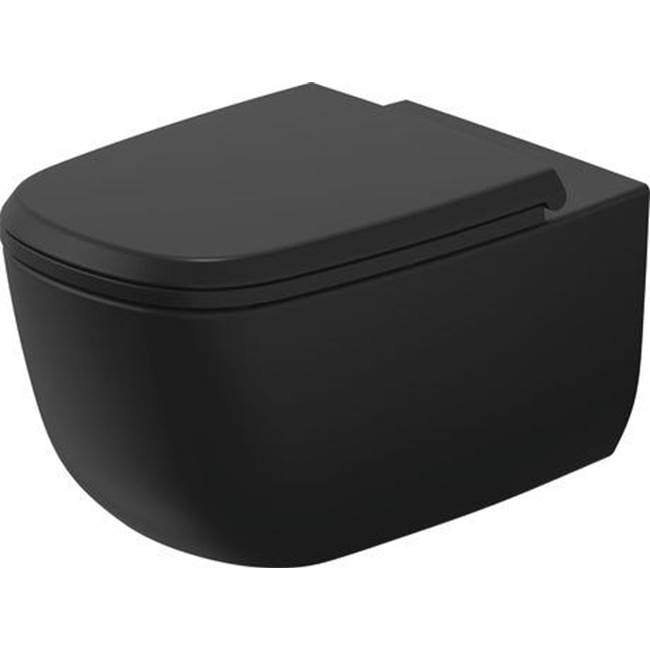 Duravit - Duravit Aurena Wall Mounted Toilet Black Matte - Black Matte