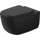 Duravit - Duravit Aurena Wall Mounted Toilet Black Matte - Black Matte