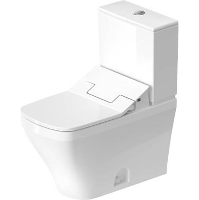 Duravit - DuraStyle Two-Piece Toilet Kit White with Seat - White