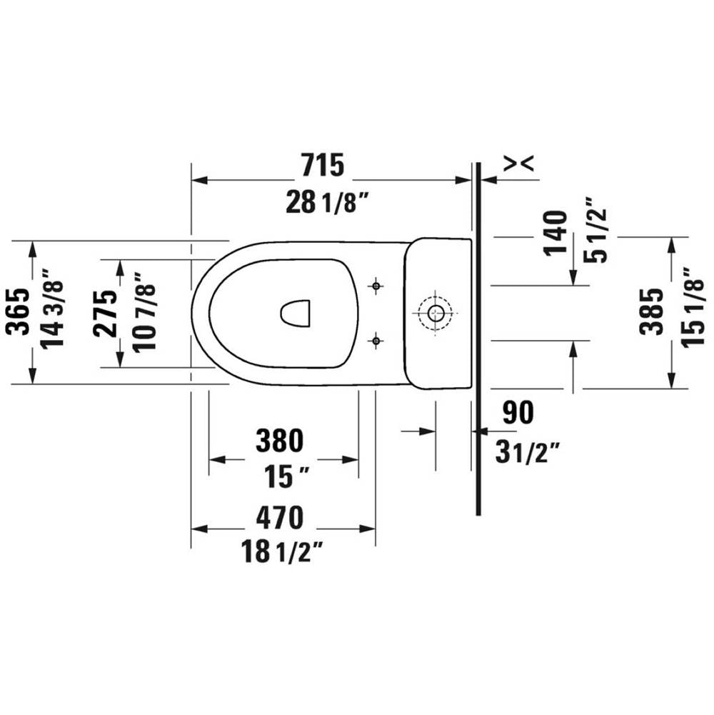 No.1 One-Piece Toilet Kit White with Seat