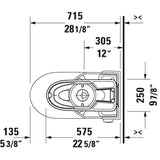 No.1 One-Piece Toilet Kit White with Seat
