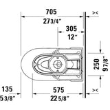 No.1 Two-Piece Toilet Kit White