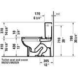 No.1 Two-Piece Toilet Kit White