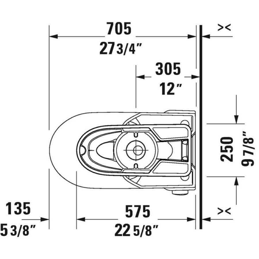 No.1 Two-Piece Toilet Kit White