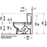 No.1 Two-Piece Toilet Kit White