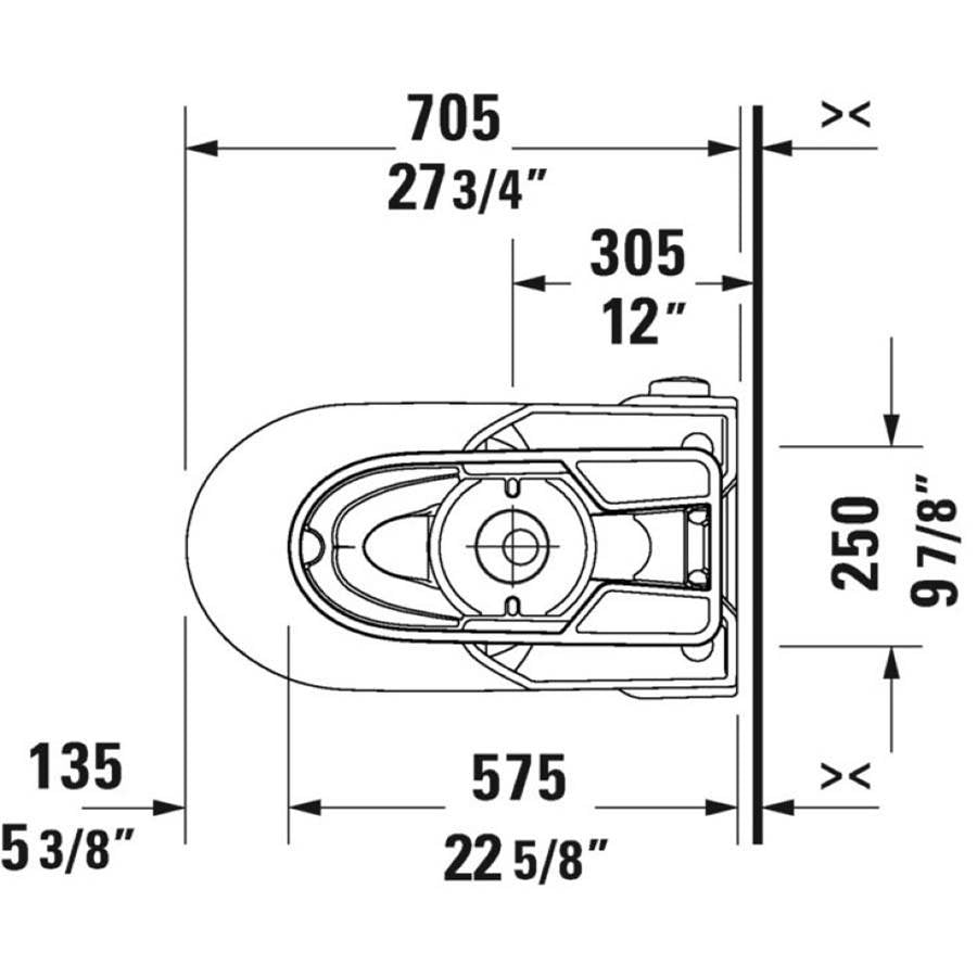 No.1 Two-Piece Toilet Kit White
