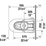 No.1 Two-Piece Toilet Kit White