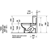 No.1 Two-Piece Toilet Kit White