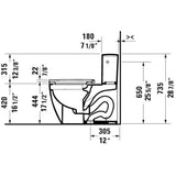 ME by Starck One-Piece Toilet Kit White with Seat